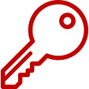 Icono en forma de llave