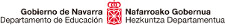 Escudo del cabezal del Gobierno de Navarra, Departamento de Educación
